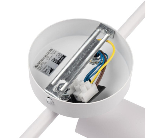 Светильник PCL-0403 3xGU10 IP20 230В WH настен./потолочн. декор. под лампу JazzWay 5066663