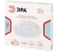 Светильник светодиодный SPB-6 Slim Mira 36W-4K 36Вт 4000К IP20 2700лм без ДУ Эра Б0071135