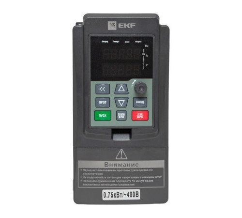 Преобразователь частоты 0.75/1.5кВт 3х400В VECTOR-100 PROxima EKF VT100-0R7-3B