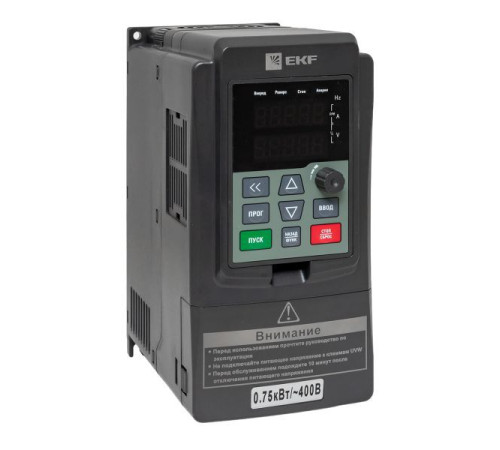 Преобразователь частоты 0.75/1.5кВт 3х400В VECTOR-100 PROxima EKF VT100-0R7-3B