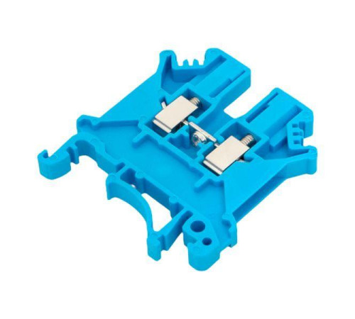 Колодка клеммная винтовая 2.5 UT син. EKF scr-ut-2.5-b