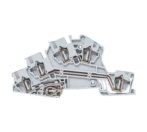 Колодка клеммная пружинная JXB-ST-2.5-NLPE 30A EKF plc-jxb-st-2.5-nlpe