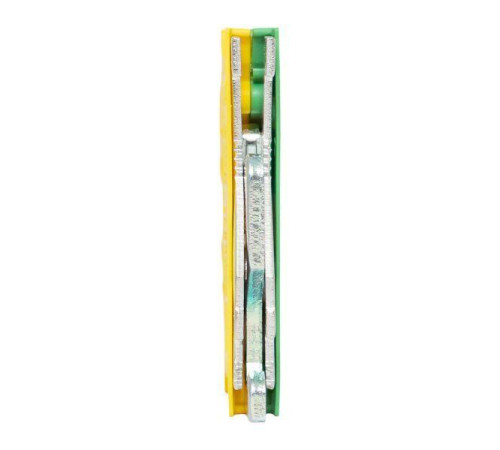 Колодка клеммная винтовая 2.5 UT земля EKF scr-ut-2.5-pe