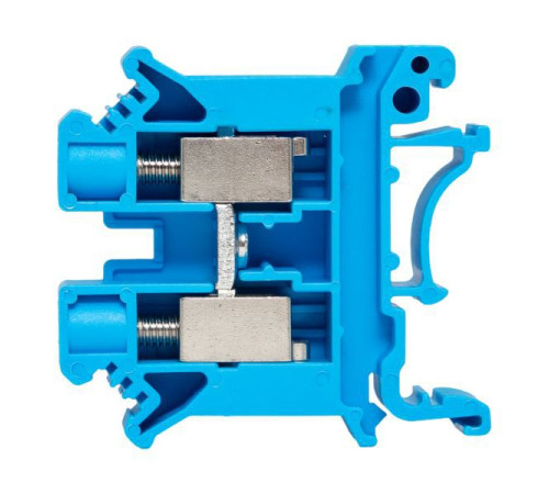 Колодка клеммная винтовая 10 UT син. EKF scr-ut-10-b