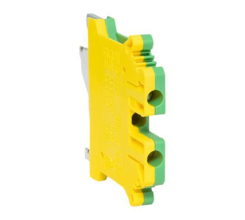 Колодка клеммная винтовая 2.5 UT земля EKF scr-ut-2.5-pe