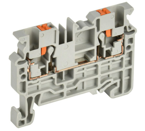 Колодка клеммная CP 2.5кв.мм сер. IEK YCT20-00-K03-002