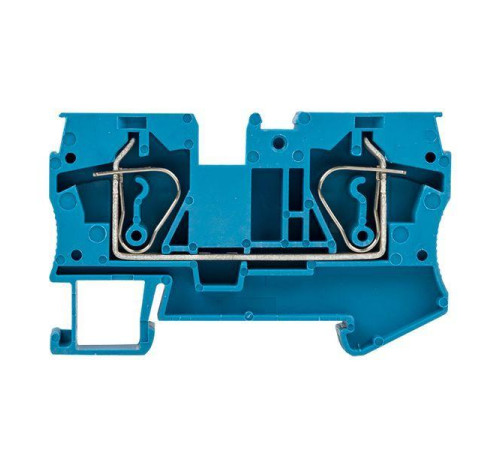Колодка клеммная JXB-ST-6 52А пружинная син. EKF plc-jxb-st-6-blue