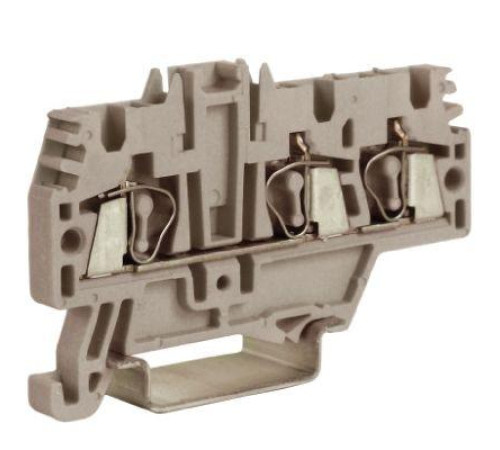 Зажим проходной HMM.2/1+2GR 2.5кв.мм сер. DKC ZHM510GR Зажим проходной HMM.2/1+2GR 2.5кв.мм сер. DKC ZHM510GR