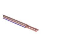 Кабель Stereo 2х1.00 прозр. SILICON (уп.5м) Rexant 01-6305-05