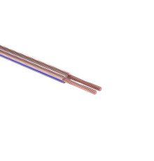 Кабель Stereo 2х1.00 прозр. SILICON (уп.5м) Rexant 01-6305-05