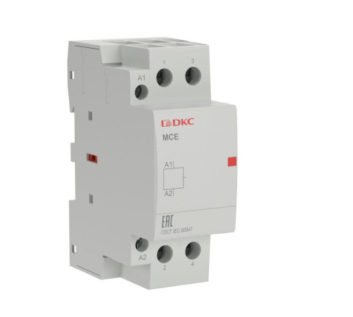Контактор модульный YON max типа MCE 2P 63A 240В 2НО YON MCE-63-20-A240