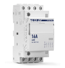 Контактор модульный 36мм 16А 230В АС 4НО PRIZMA TOKOV ELECTRIC TKE-PZ-MC-2-16-230-40