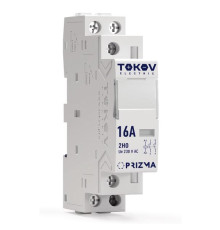 Контактор модульный 18мм 16А 230В АС 2НО PRIZMA TOKOV ELECTRIC TKE-PZ-MC-1-16-230-20