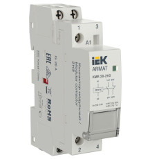 Контактор модульный KMR 20А 230В AC 2НЗ ARMAT IEK AR-KMR10-020-02-230