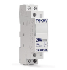 Контактор модульный 18мм 25А 230В АС 1НО 1НЗ PRIZMA TOKOV ELECTRIC TKE-PZ-MC-1-25-230-11