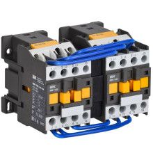Контактор КМИ-11830 реверс 18А 400В/АС3 2НО IEK KKM13-018-400-20-1