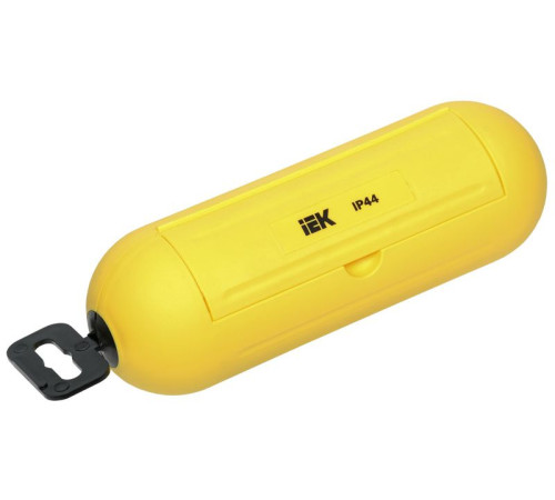 Бокс для защиты кабельного соединения IP44 желт. IEK WBX10-44-K05