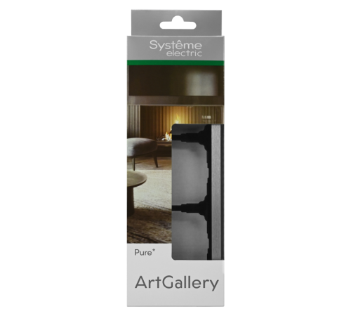 Рамка 3-м ArtGallery Pure метал. алюм. SE GAL312103