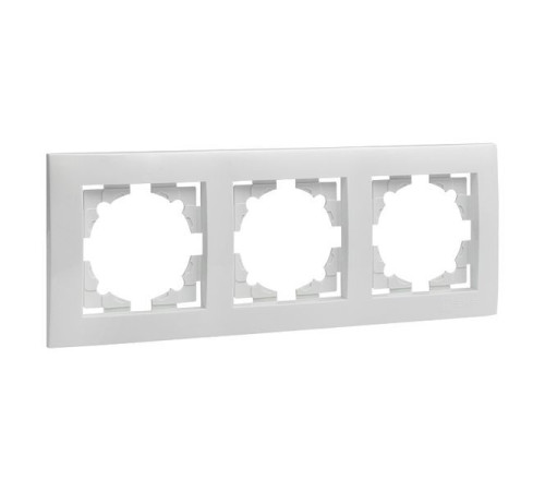 Рамка 3-м Валенсия бел. PROxima EKF EWM-G-303-10