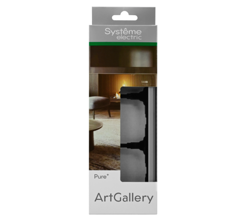 Рамка 3-м ArtGallery Pure органич. стекло алюм. SE GAL320303
