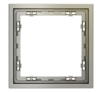 Рамка 1-м S70 пластик. шелк Voltum VLS100104