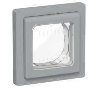 Рамка 1-м СП FLITE Рпро-1-55-ФлС IP55 сер. IEK FI-M10-32-55-K03