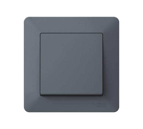Рамка 1-м AtlasDesign Air грифель/дым. черн. SE ATN220701