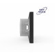 Рамка 2-м Pixel IP44 карбон TOKOV ELECTRIC TKE-PX-RM2-C14-IP44