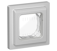 Рамка 1-м СП FLITE Рпро-1-55-ФлА IP55 алюм. IEK FI-M10-32-55-K47