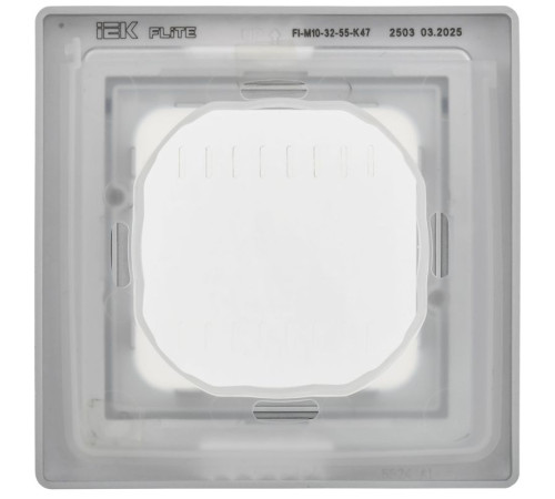 Рамка 1-м СП FLITE Рпро-1-55-ФлА IP55 алюм. IEK FI-M10-32-55-K47
