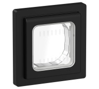 Рамка 1-м СП FLITE Рпро-1-55-ФлЧ IP55 черн. IEK FI-M10-32-55-K02