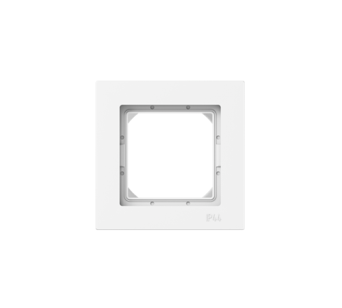 Рамка 1-м Эпика IP44 пластик бел. EKF UP1-FPW-01-44