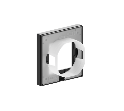 Рамка 1-м Эпика IP44 пластик черн. EKF UP1-FPB-01-44