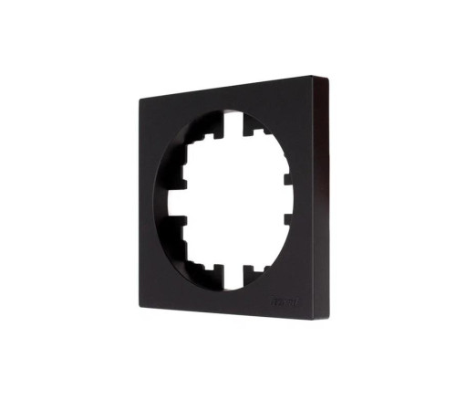 Рамка 1-м OSEN горизонт. квадрат черн. бархат LEZARD 743-4200-146
