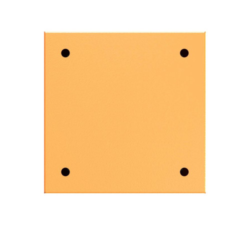 Коробка ответвительная FS 150х150х80мм 4р 450В 20А 10кв.мм нерж. контакт с гладкими стенками и клеммн. IP66 сталь. DKC FSK30410