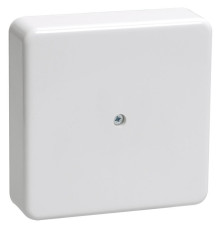 Коробка распаячная ОП КМ 100х100х29 бел. IEK UKO10-100-100-029-K01-E