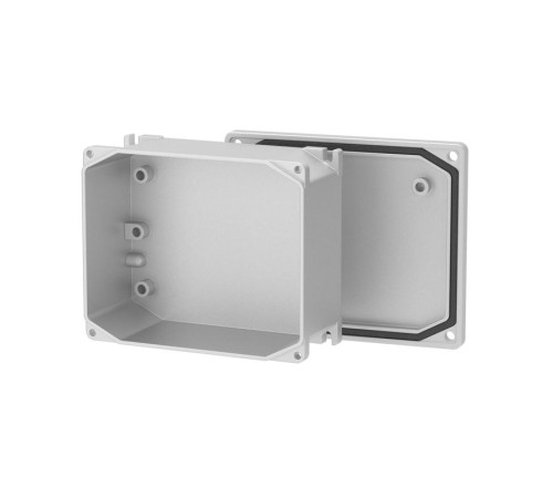 Коробка ответвительная 128х103х55мм IP66 RAL9006 окрашен. алюм. DKC 65301