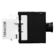 Модуль Keystone кат.5E неэкранир. 110 IDC 180град. самозажимной (Toolless) черн. TERACOM PRO EKF TRP-KSTN-T180D-5EUTP-BLK