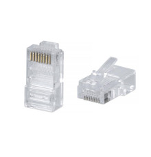 Коннектор RJ-45(8P8C) кат.5Е неэкранированный универсальный TOKOV Eletrcic TKE-CNR-5E24-UTP