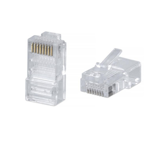 Коннектор RJ-45(8P8C) кат.5Е неэкранированный универсальный TOKOV Eletrcic TKE-CNR-5E24-UTP