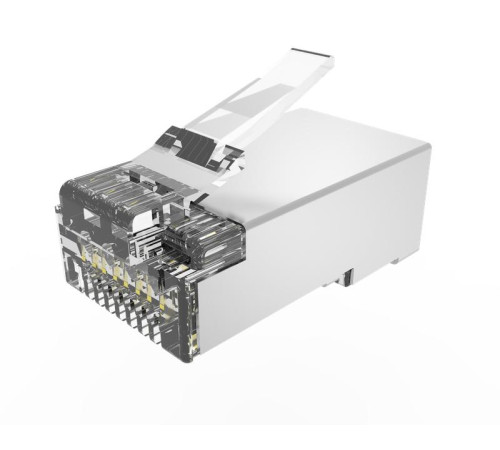 Коннектор RJ-45(8P8C) кат.6 экранированный универсальный TOKOV Eletrcic TKE-CNR-623-STP