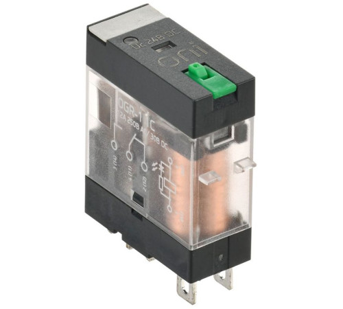Реле общего назначения OGR-1 1C 24В DC с LED и тест. кнопкой ONI OGR-1-1C-DC24V-L-B