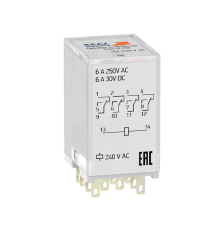 Реле промежуточное OptiRel G RP55-34-48D-6-CO-S/TI КЭАЗ 282954