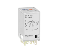 Реле промежуточное OptiRel G RP55-34-220D-6-CO/TI КЭАЗ 330072