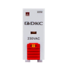 Реле одиночное 230В AC 2 прекидн. контакта DKC IR-230AC-2CO-D