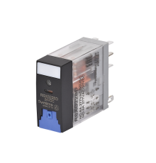 Реле 8А 2перекл. 24В DC тест кнопка LED SE RSXG22BD