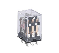 Реле промежуточное JZX-22F/2Z PLU 2 конт. 5А 220В AC (R) CHINT 285127