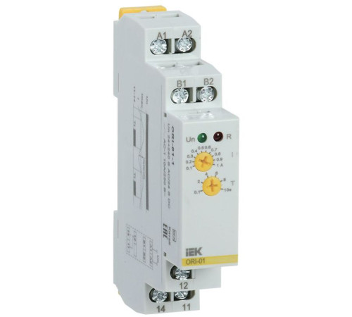 Реле тока ORI 0.1-1А 24-240В AC/24В DC IEK ORI-01-1