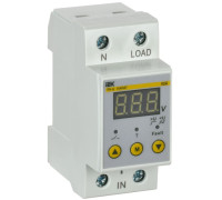 Реле напряжения РН-д 1ф 36мм 40А IEK IVR21-1-40
