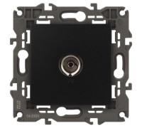 Розетка телевизионная одиночная TV 1мод. Elegance 14-3101-05 IP20 антрацит Эра Б0034294